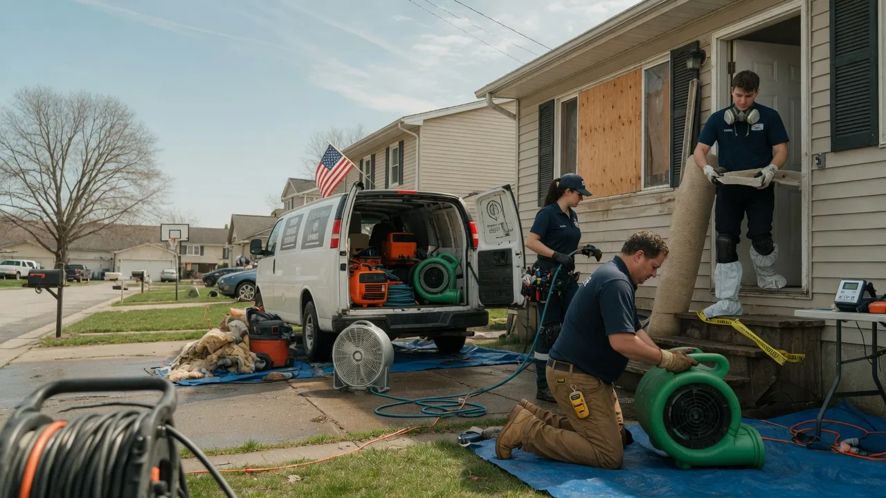 Water Damage Restoration in Colmesneil, TX near me